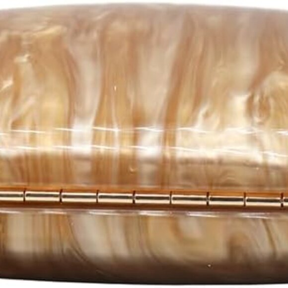 Chic and Compact Shell Clutch for Women - Versatile Crossbody and Handheld - Picture 4 of 7